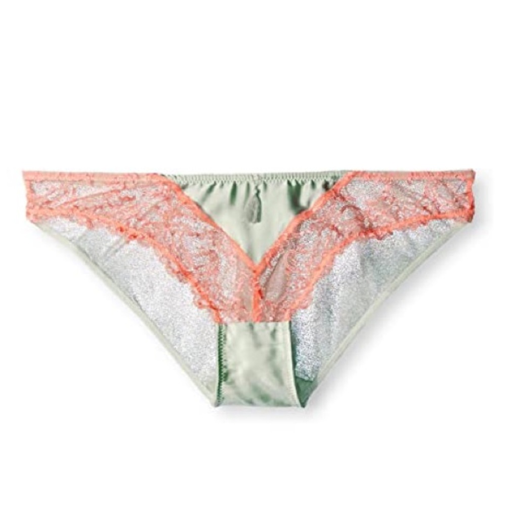 HEIDI KLUM DELICATESSE BIKINI PANTY PEACH SMALL NWOT